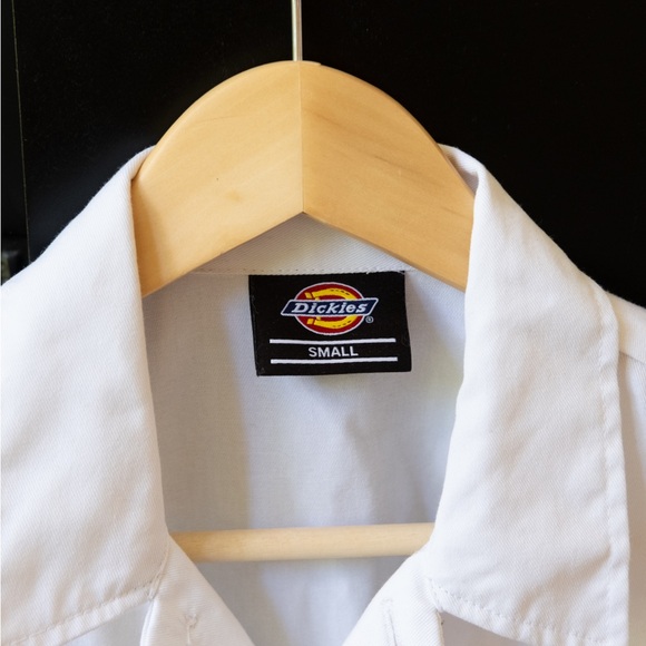 Dickies White Short Sleeve Shirt - Picture 2 of 4
